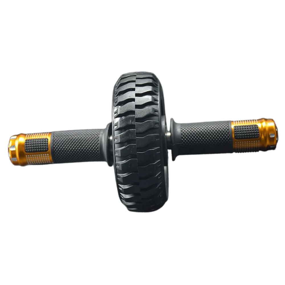 Ab Roller Wheel - 人間工学に基づいたグリップ腹部トレーニングローラー単輪滑り止めアブローラーホイール強力な耐荷重性筋肉を強化します