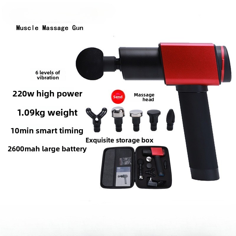 Home Gym App - プロ仕様マッサージガン 220W 30KG強力パワー ディープマッスルマッサージャー ブラシレスモーター トレーニング