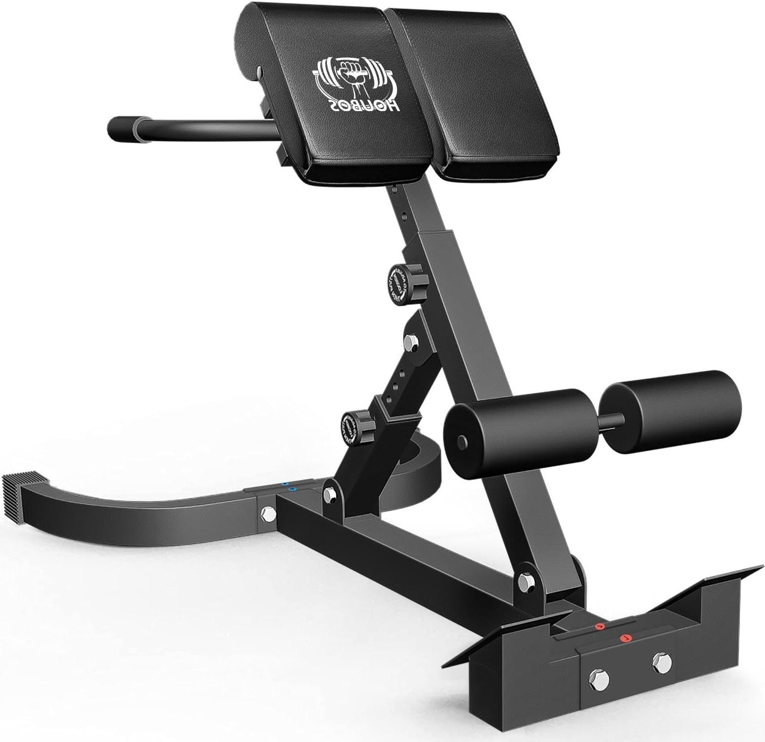 Home Gym All In One - 多機能折りたたみ式バックエクステンションベンチ（ホームジム用）、高品質素材、色指定なし、オールインワンボディワークアウト
