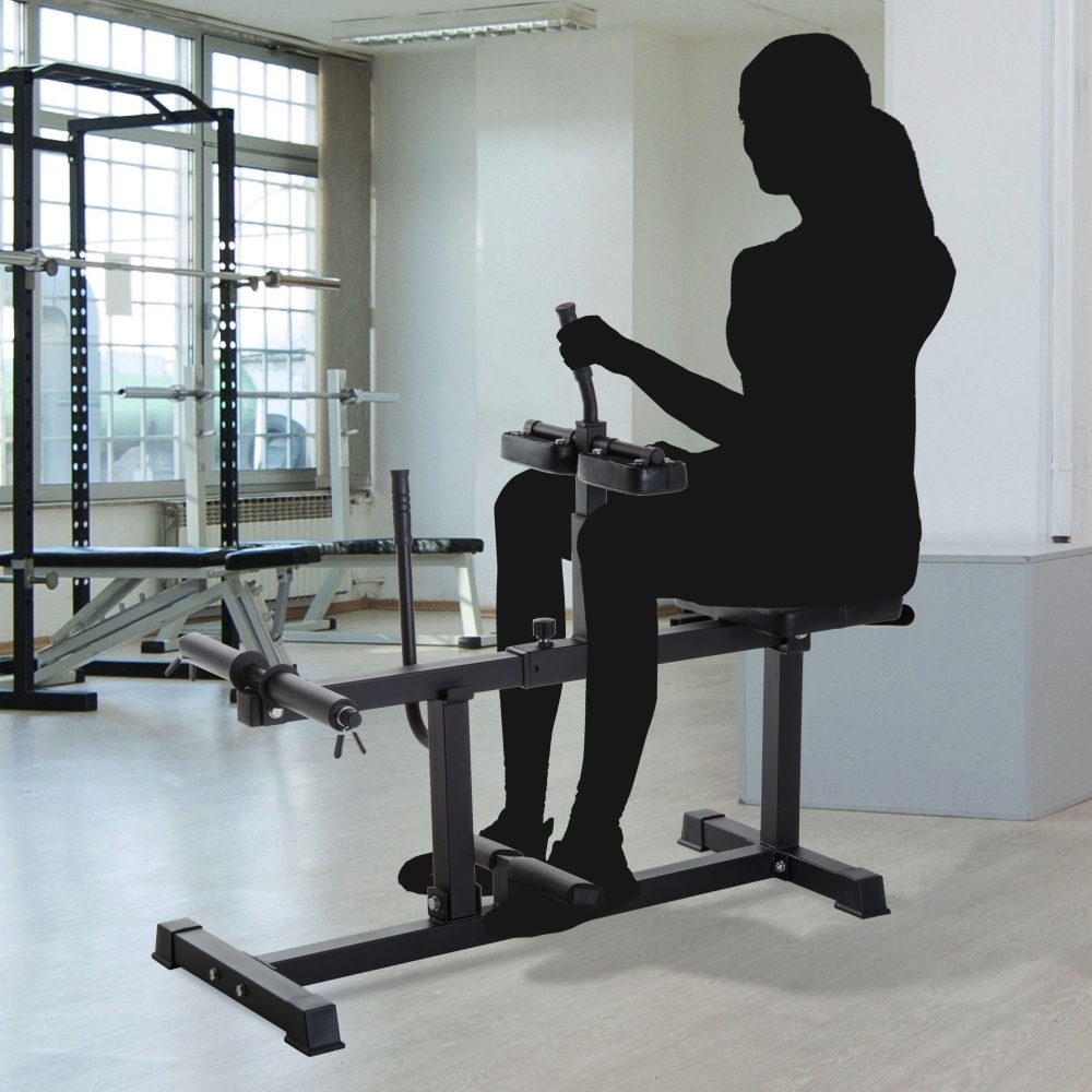 Seated Calf Raise - Ye Soozier調節可能なシーテッドカーフレイズマシン（ホームジム用）- ふくらはぎ、腰、腕のトレーニングに最適