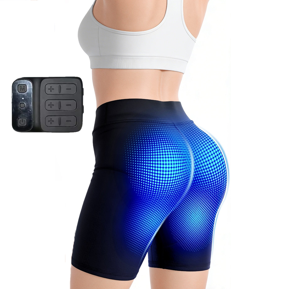 Home Gym App - EMSワークアウトショーツ 電気筋肉刺激装置 ヨガ＆フィットネスパンツ 臀部 腹部 骨盤底筋トレーニング