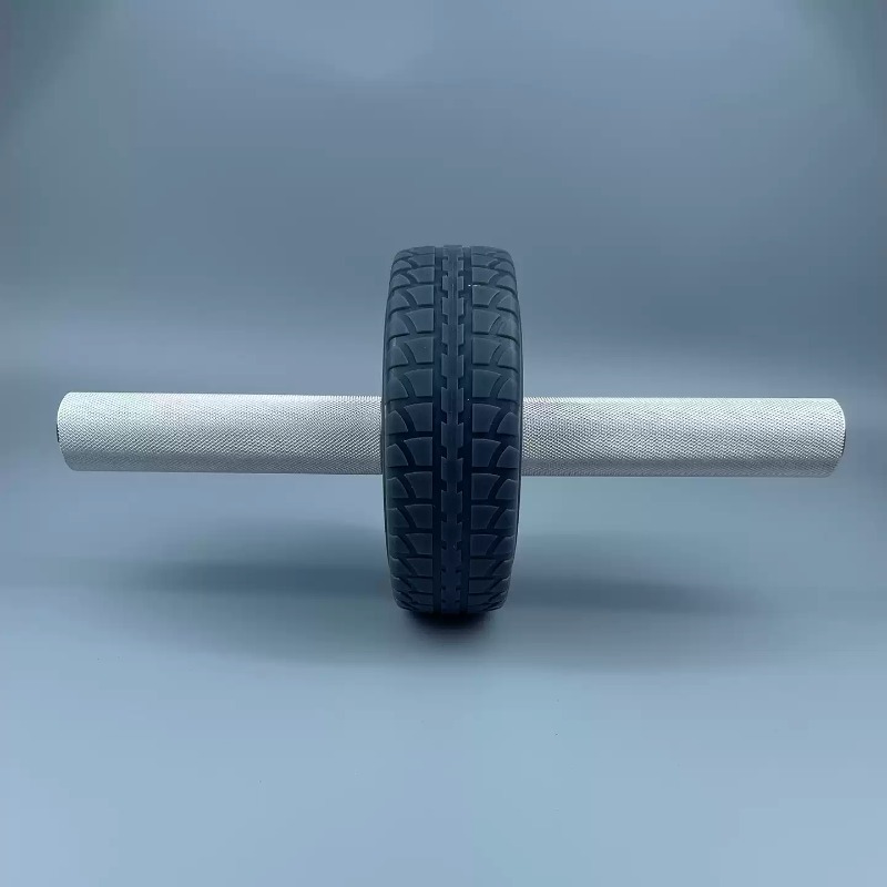 Ab Roller Wheel - 取り外し可能なプレミアムアブローラー アルミステンレス鋼製 ポータブル腹筋トレーナー コアトレーニングフィットネスホイール ホームジム用