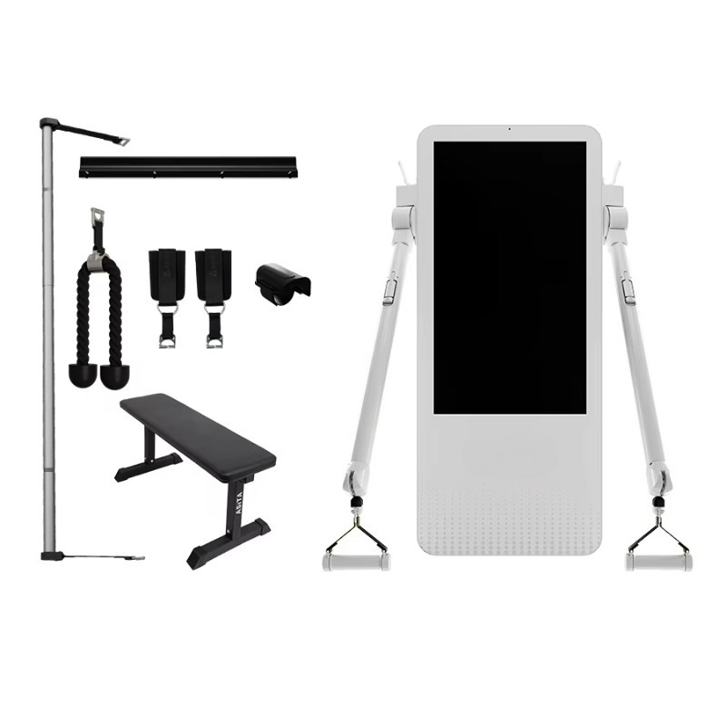 Treadmill Home Gym - 多機能ホームフィットネス機器：Tonal壁掛け型スマートトラッキングジム – ダイナミック抵抗による筋力トレーニング