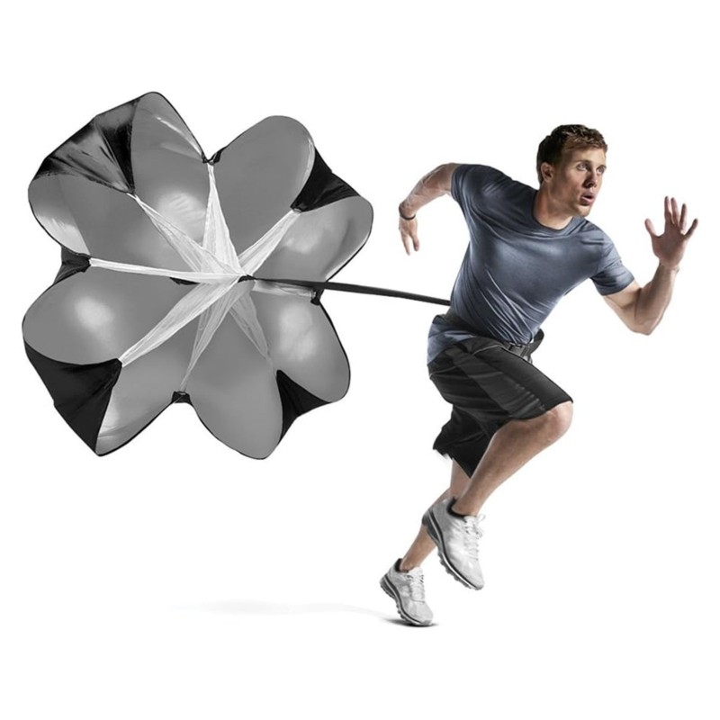 Speed Parachute Sprint - 【値下げ！】 パワーチュート ランニングスピードシュート レジスタンスパラシュート傘 トレーニング用パラシュート傘 ランナー向け、サッカードリル用