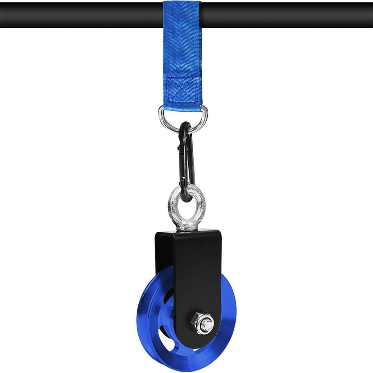 Home Gym Equipment Diy - AT59 ケーブルプーリー スイングストラップカラビナ付き 90mm プーリーホイール DIY