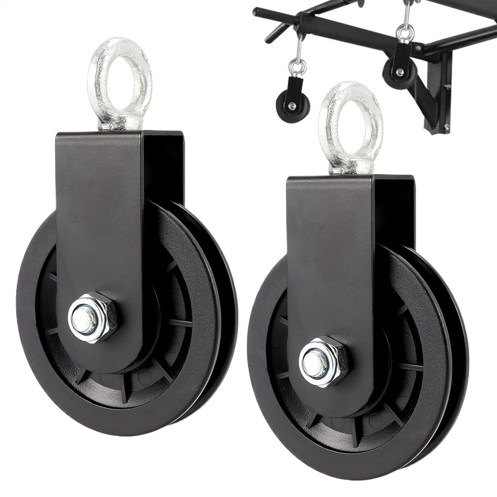 ヘビーデューティージムプーリーシステムキット 2個入り スチ - Home Gym Equipment Diy のレビューと価格