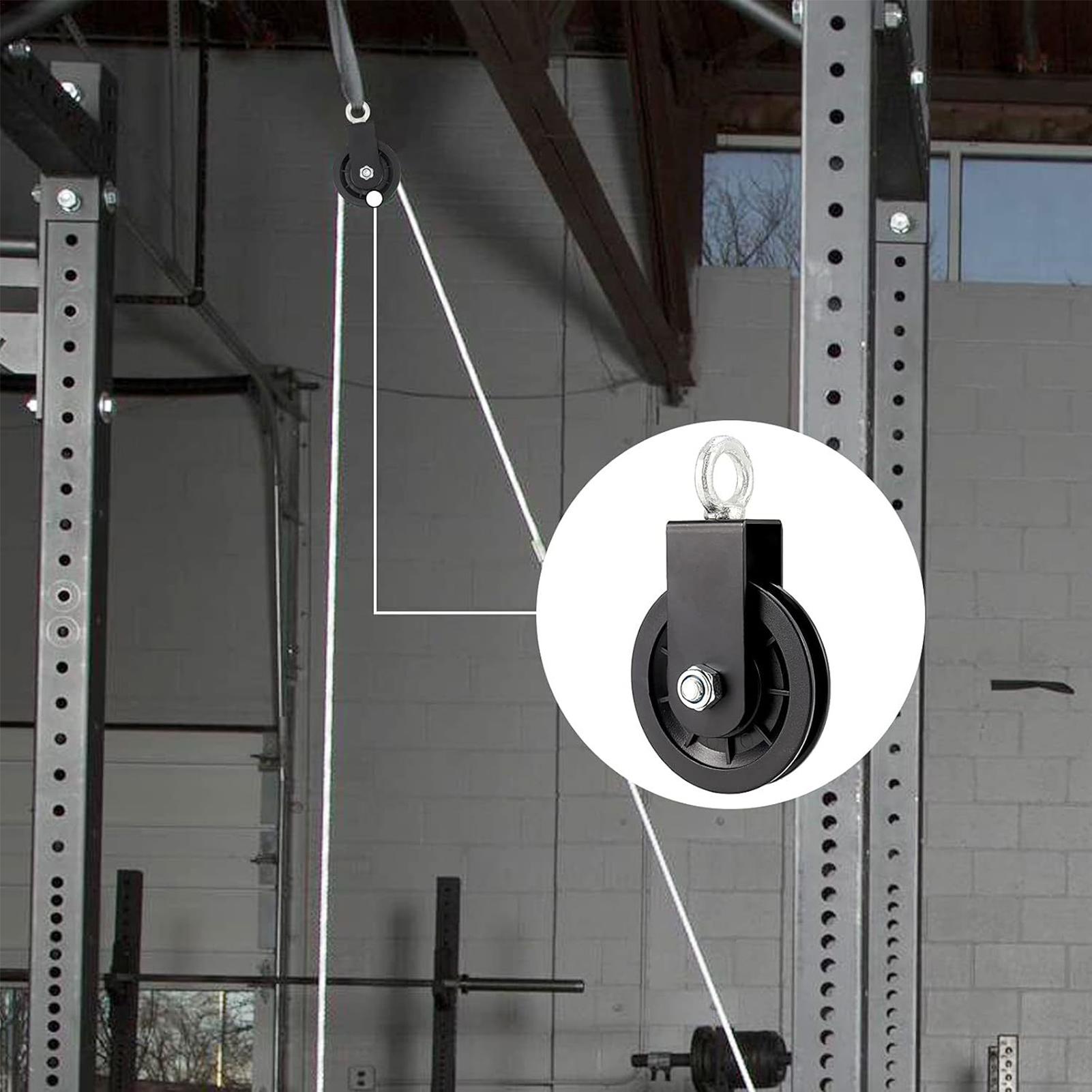 ヘビーデューティージムプーリーシステムキット 2個入り スチ - Home Gym Equipment Diy のレビューと価格