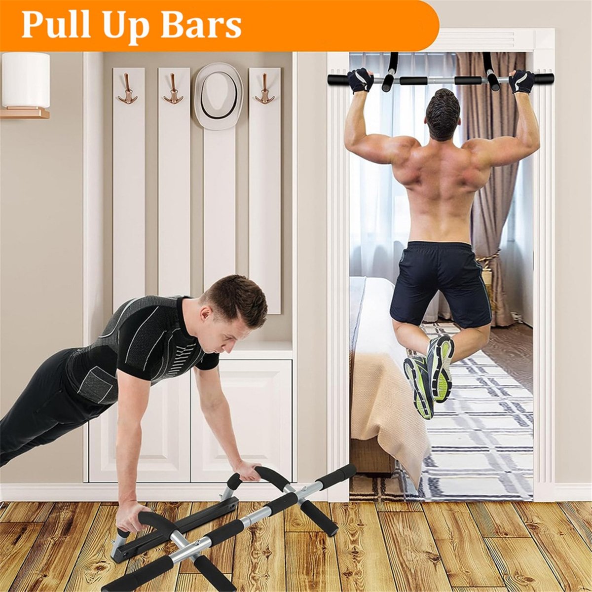 ABST壁掛け懸垂バー - ドア枠用チンニングバー、強化され - Chin Up Doorframe のレビューと価格