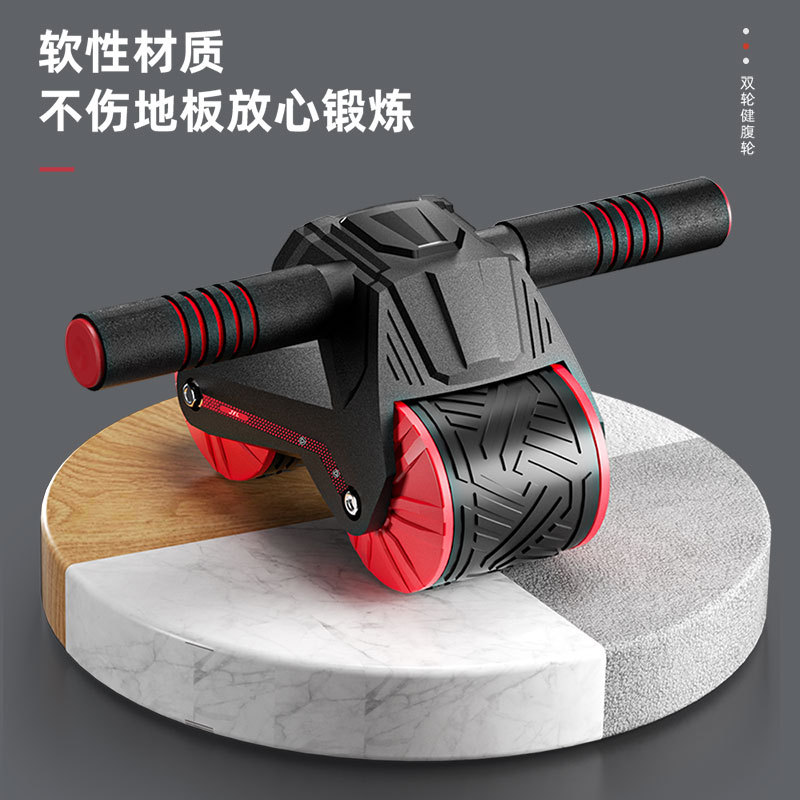 腹部筋肉の自動リバウンドエクササイズ、家庭用エクササイズと減 - Ab Roller Wheel のレビューと価格