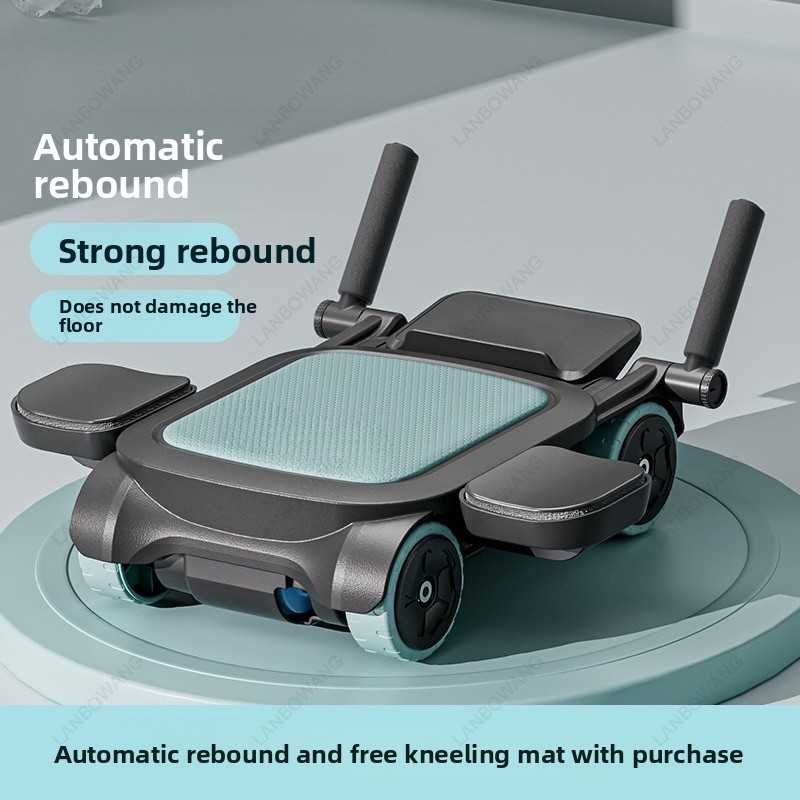 新型4輪オートリバウンドアブローラー腹筋トレーナー、お腹の脂 - Ab Roller Wheel のレビューと価格