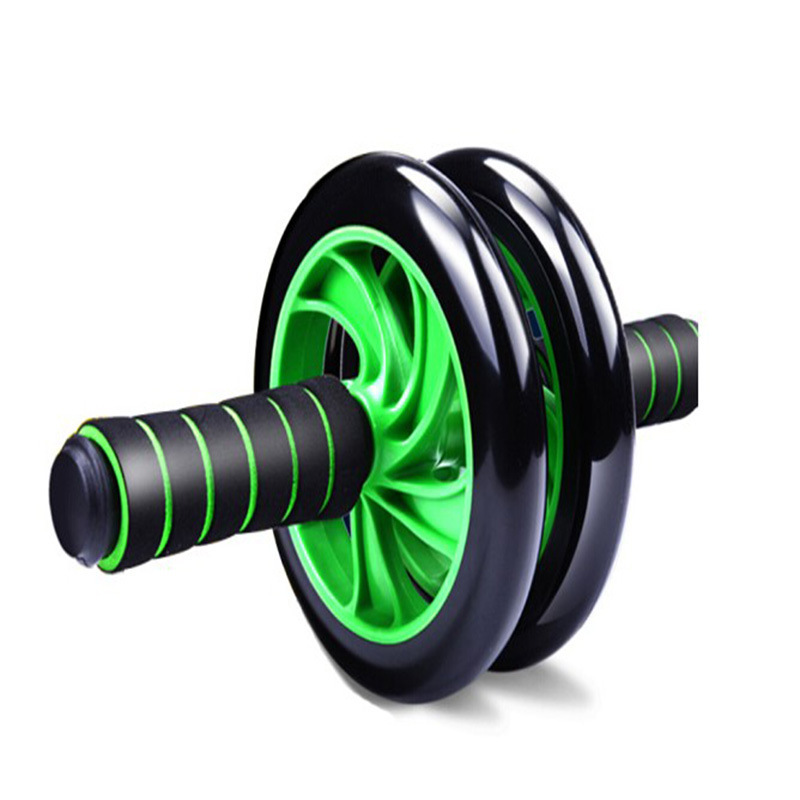 腹筋トレーニング用デュアルホイール付きポータブル腹筋ローラー - Ab Roller Wheel のレビューと価格