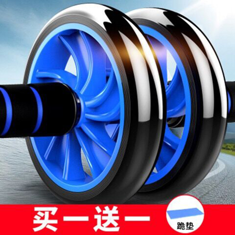 腹筋トレーニング用デュアルホイール付きポータブル腹筋ローラー - Ab Roller Wheel のレビューと価格