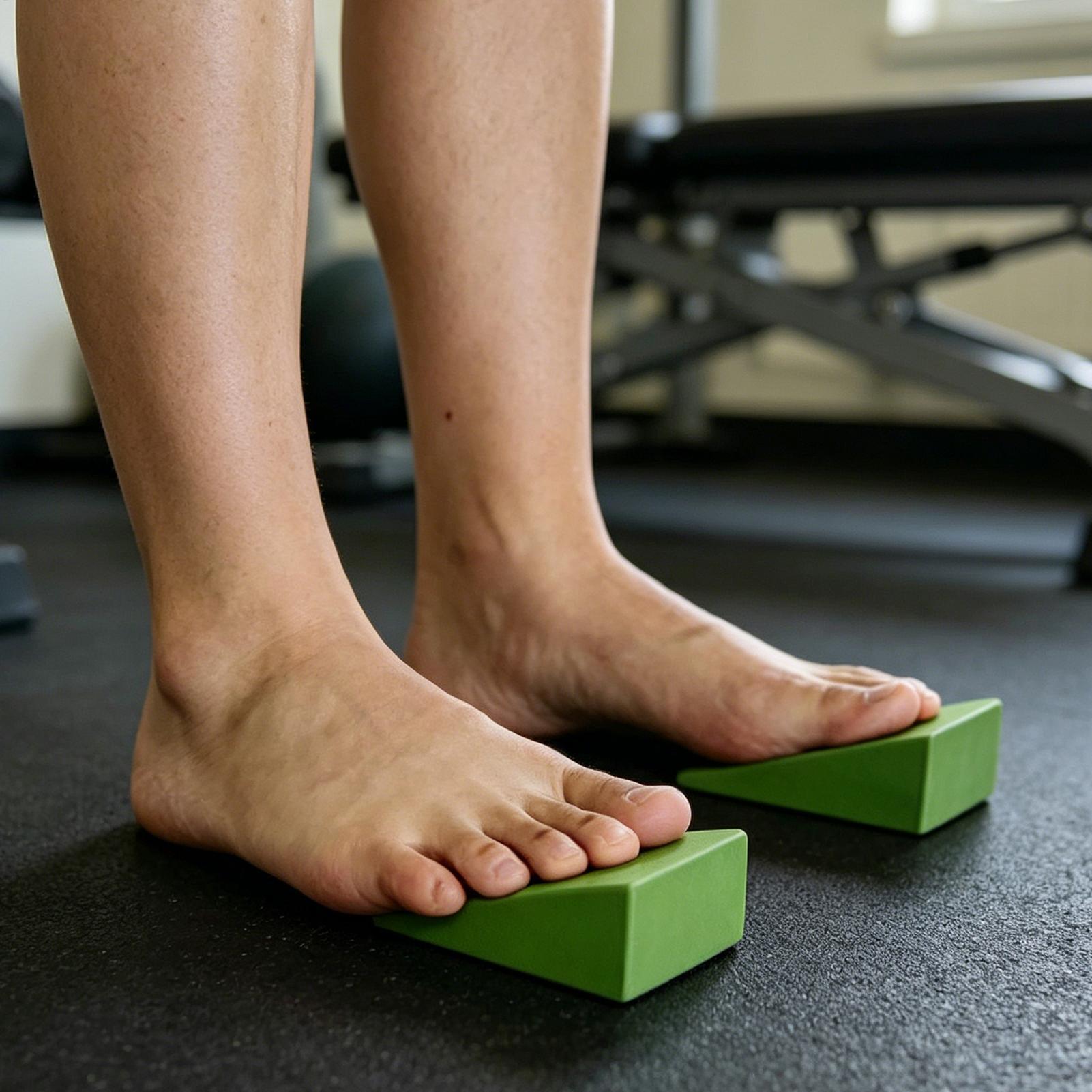 ヨガウェッジフォームインクラインスラントボードとスクワットウ - Seated Calf Raise のレビューと価格