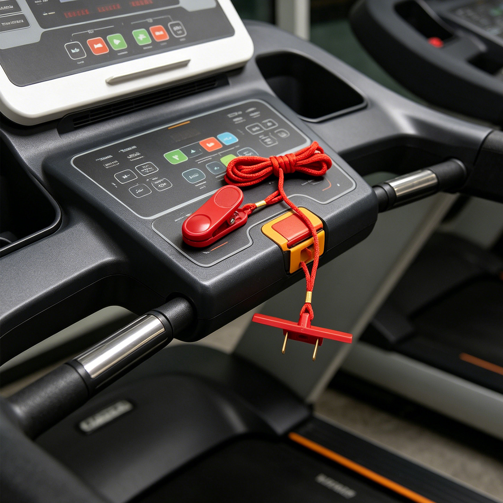 ユニバーサルダブルプロングトレッドミル安全キー緊急停止スイッ - Home Gym Equipments のレビューと価格