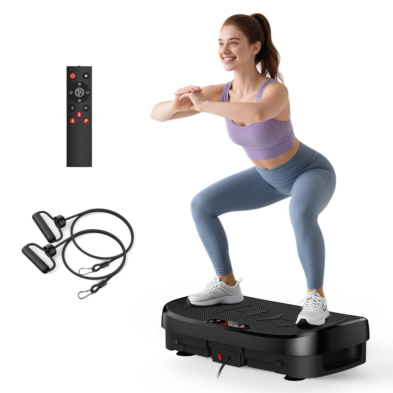 振動プレート脂肪燃焼フィットネスプラットフォーム全身120レ - Home Gym Hack のレビューと価格