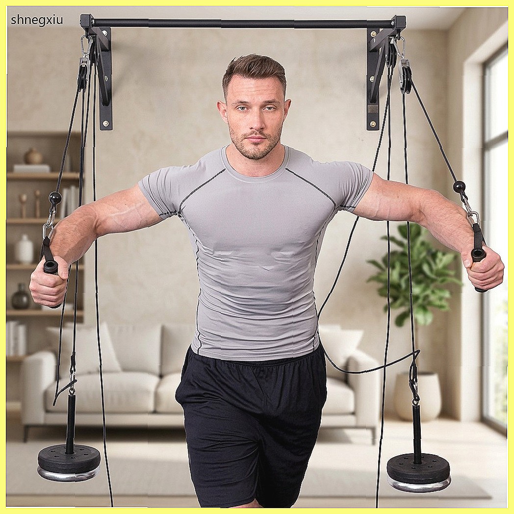 壁掛け式DIYフィットネスプーリーシステム（上腕二頭筋・上腕 - Home Gym Equipment Diy のレビューと価格