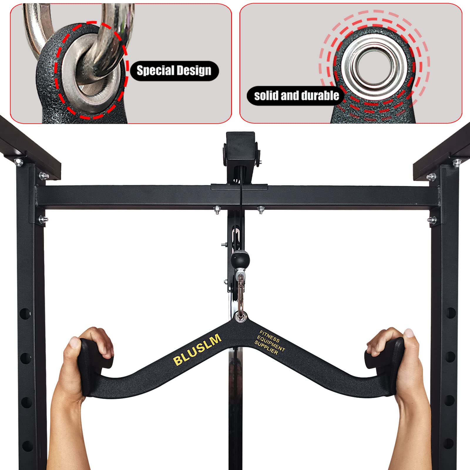ホームジムフィットネスラットプルダウンハンドルグリップトレー - Home Gym All In One のレビューと価格