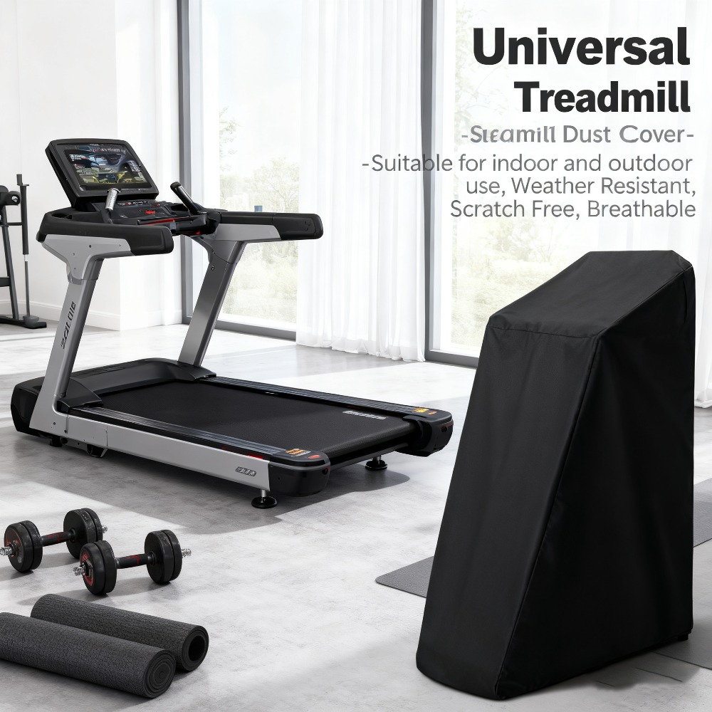 ユニバーサルトレッドミルカバー、ホームジム用防水、折りたたみ - Treadmill Home Gym のレビューと価格