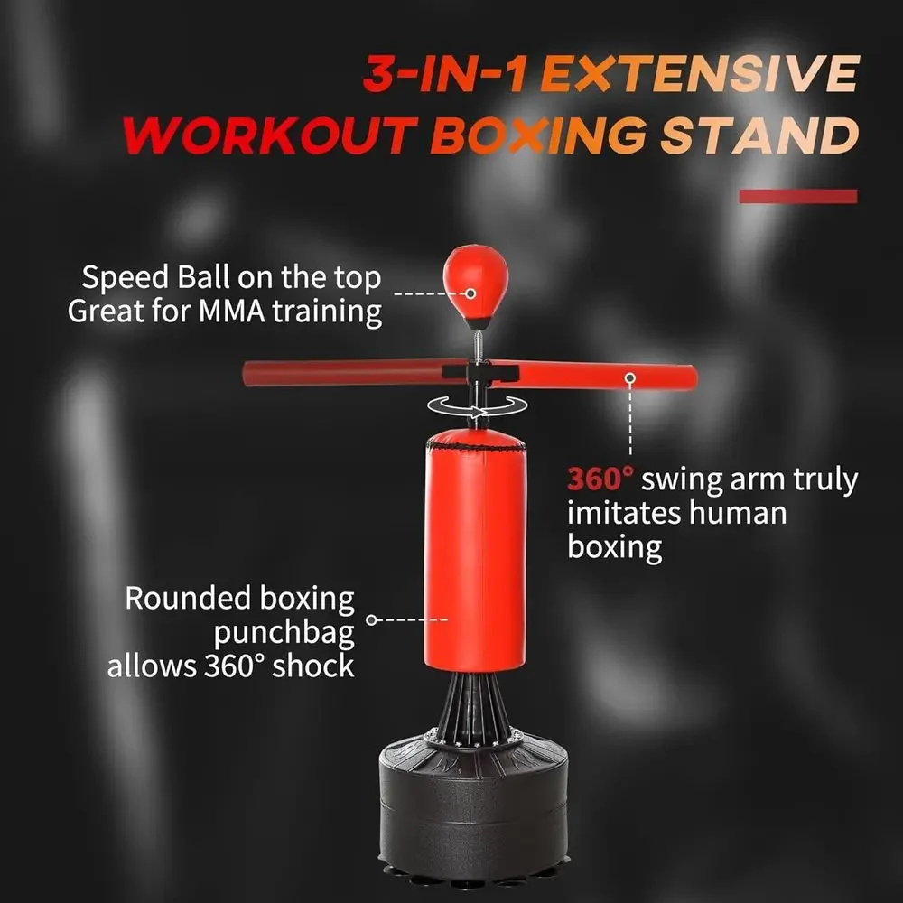 高さ調節可能なヘビーバッグ（スピードボール、スイベルバー、ボ - Speed Bag Boxing のレビューと価格