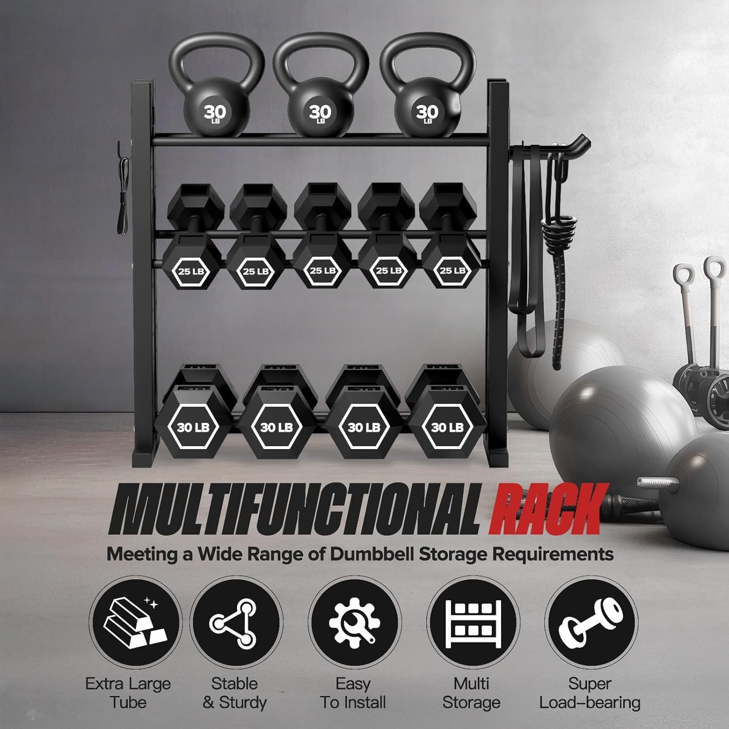 ホームジム用、スチール製、シルバーカラー、高さ調節可能、耐荷 - Home Gym Gym のレビューと価格