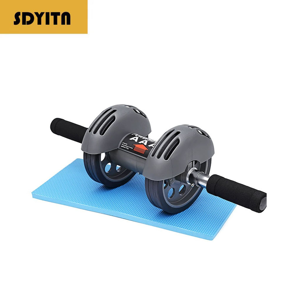 ポータブル自動リバウンド Ab ホイールダブルホイール Ab - Ab Roller Wheel のレビューと価格