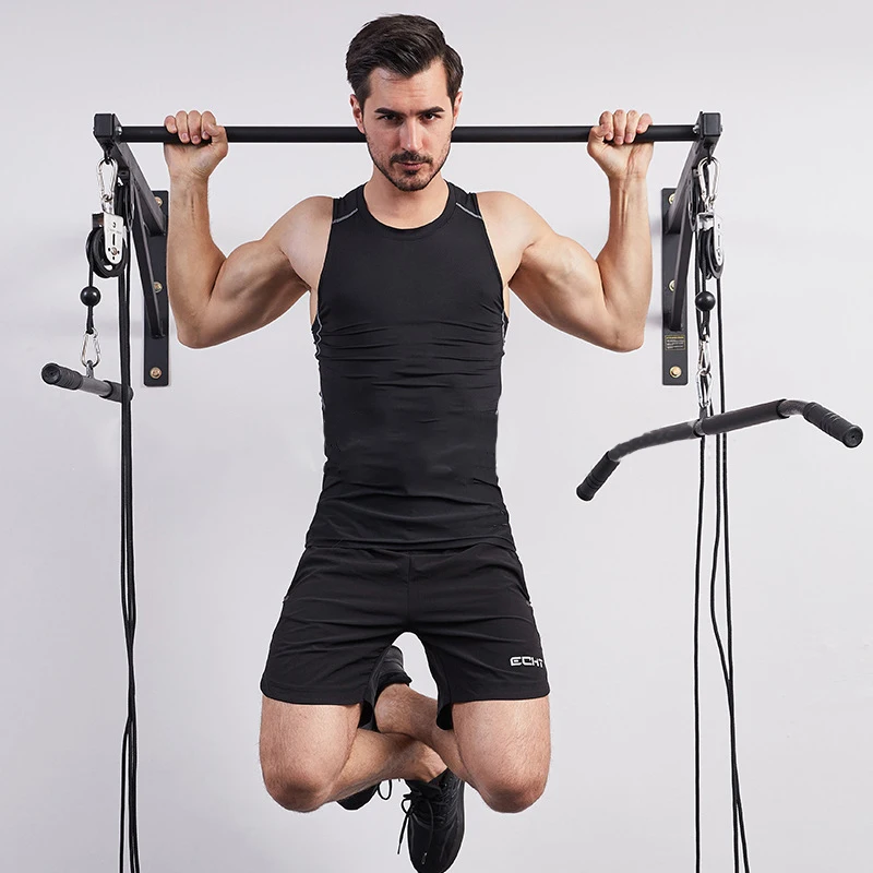 壁掛け DIY フィットネスプーリーケーブルマシンシステム上 - Home Gym Equipment Diy のレビューと価格