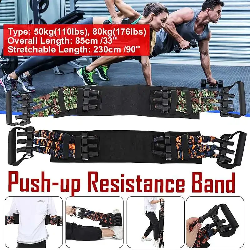 取り外し可能なベンチプレス抵抗バンド,筋肉ビルダー,腕のエキ - Home Gym Hack のレビューと価格