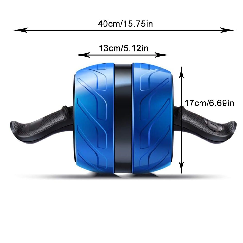 リバウンドアブローラー ヘルシーベリーホイール 膝マット付き - Ab Roller Wheel のレビューと価格
