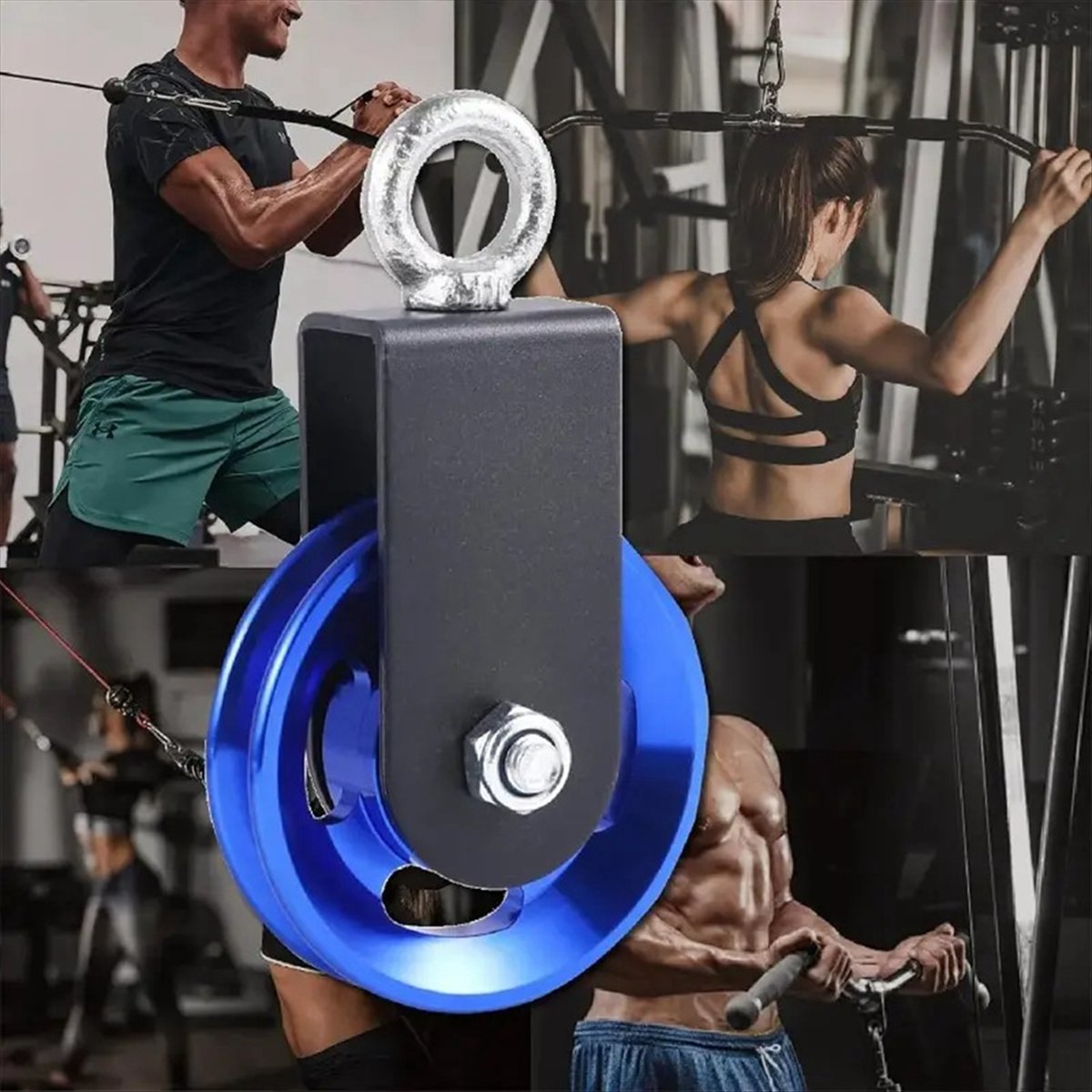 新入荷 ケーブルプーリー スイングストラップカラビナ付き、9 - Home Gym Equipment Diy のレビューと価格