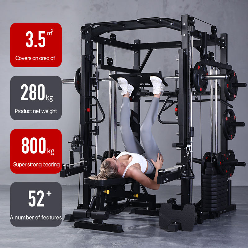 スミスマシン総合トレーニングパワーラックプロフェッショナル多 - Home Gym All In One のレビューと価格