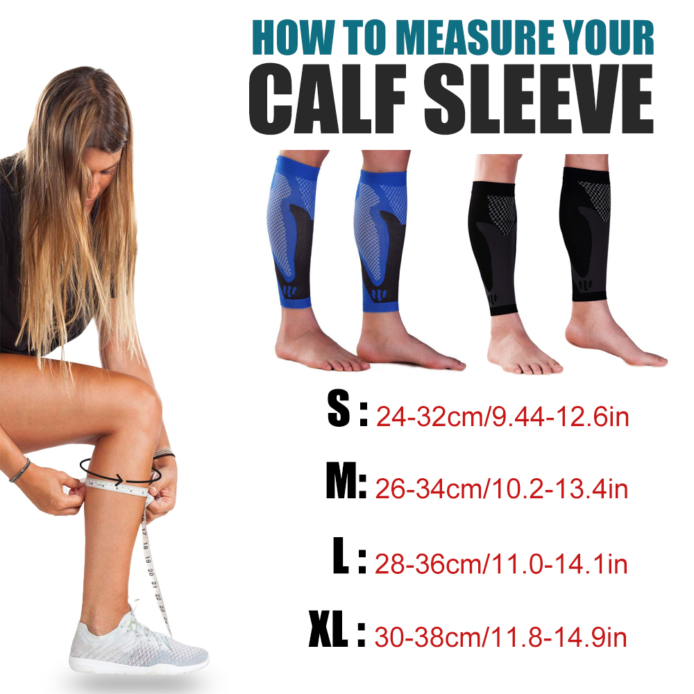 1 ペア脚圧縮スリーブ、ふくらはぎサポートスリーブ脚の痛み軽 - Seated Calf Raise のレビューと価格