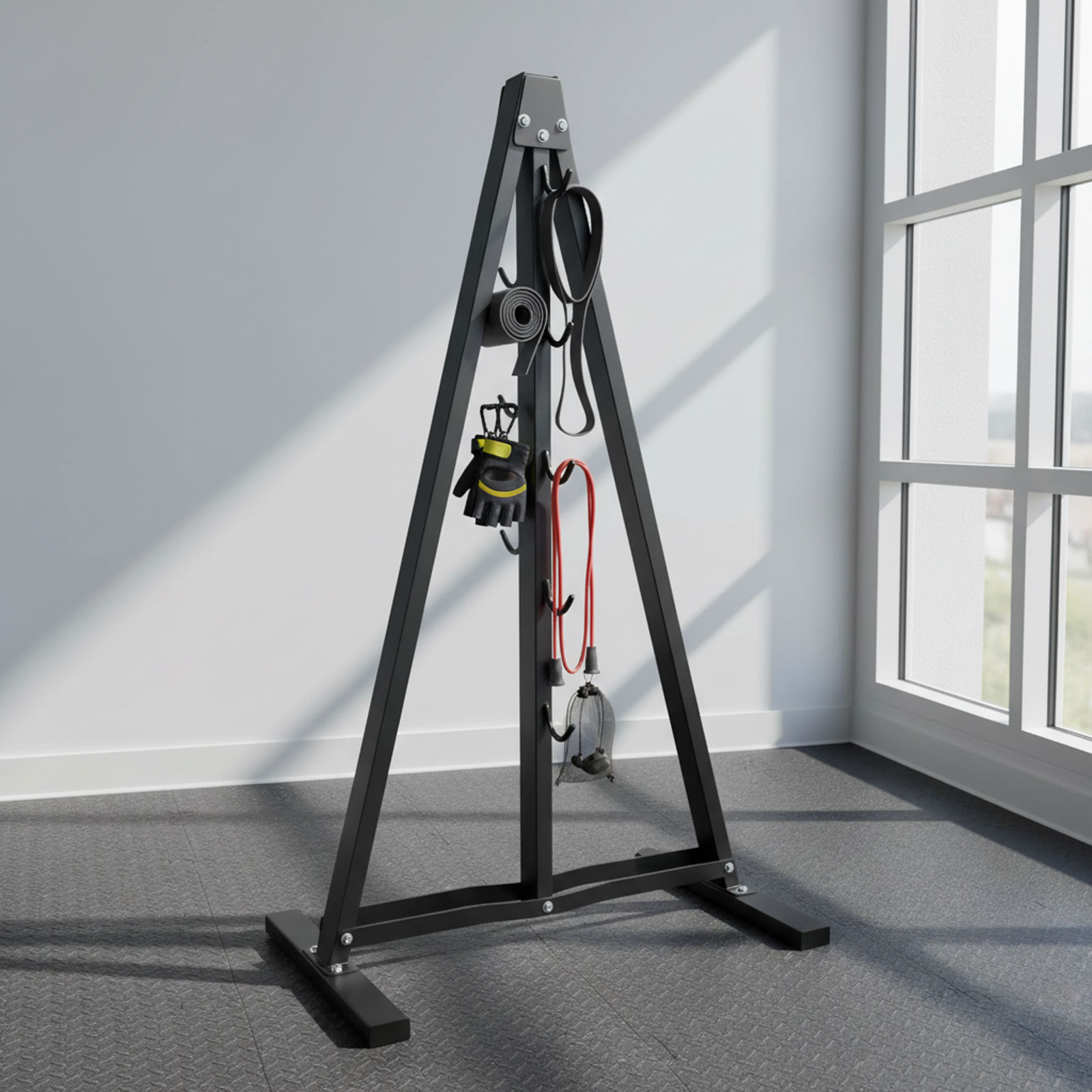 ラットプルダウンバーオーガナイザー（フック付き）ホームジム収 - Home Gym Hack のレビューと価格