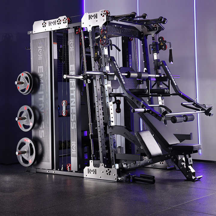 新型多機能ストレングストレーニングマシン スミスマシン 業務 - Home Gym All In One のレビューと価格