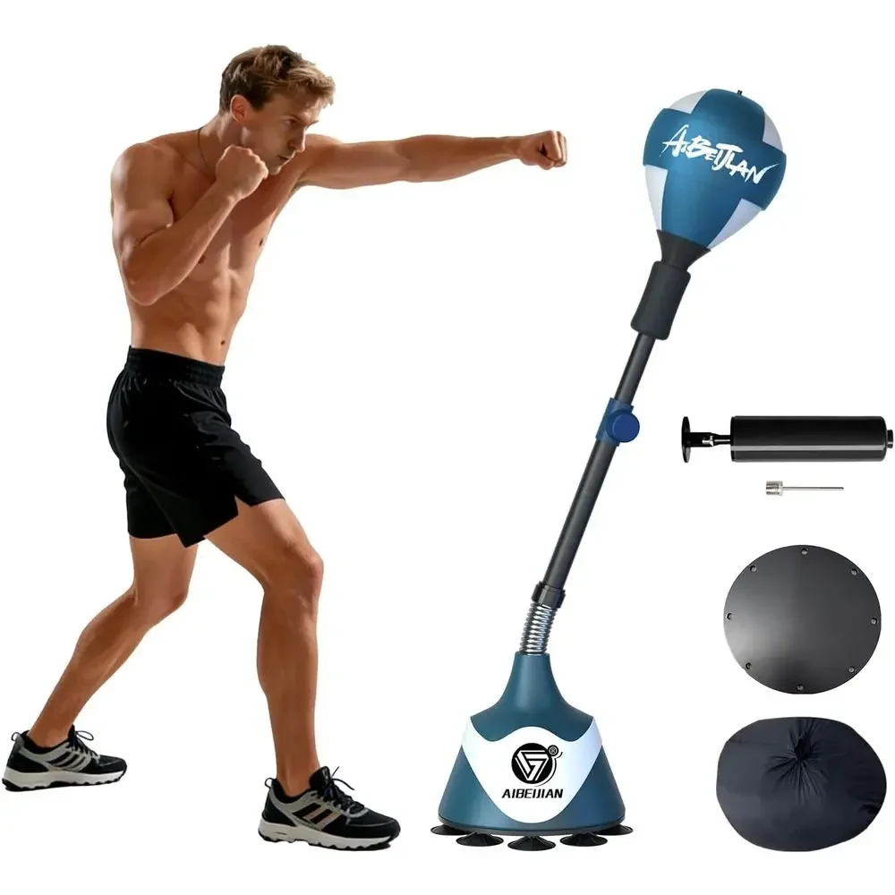 高さ調節可能なボクシングバッグスタンド、スピードボール付き、 - Speed Bag Boxing のレビューと価格