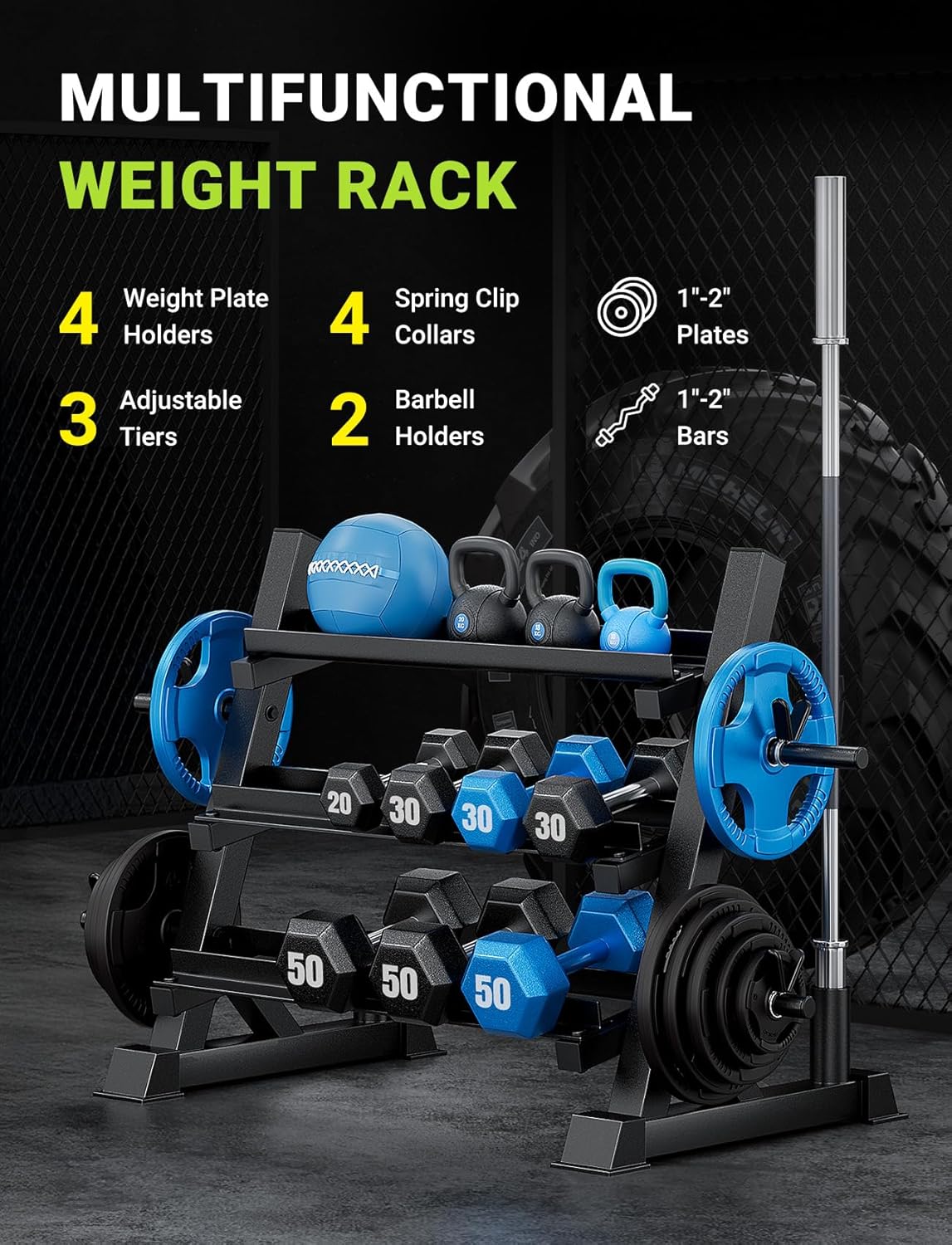 ホームジム用、頑丈な素材、ブラウンカラー、耐荷重1100ポン - Home Gym Gym のレビューと価格
