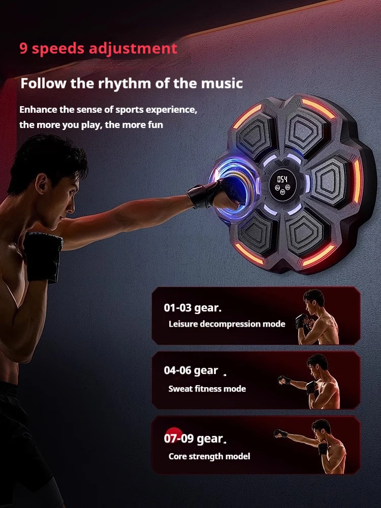 高さ調節可能なインテリジェント反応トレーニング壁掛けボクシン - Home Gym Machine のレビューと価格