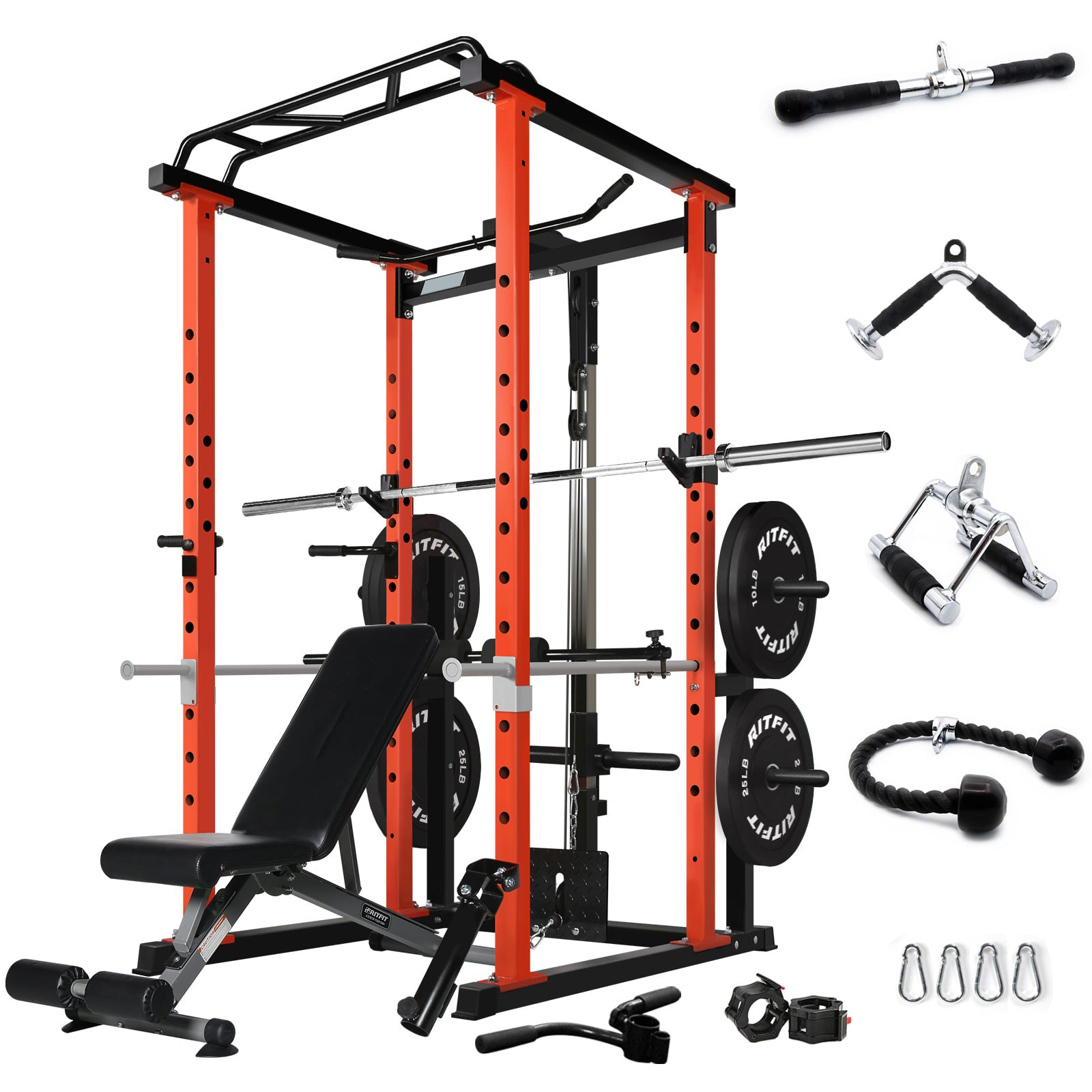 業務用多機能パワーケージホームジム（プルダウンシステム、スク - Home Gym Machine のレビューと価格