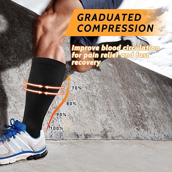 2XL-7XL プラスサイズ 20-30 mmHg 圧縮ソッ - Seated Calf Raise のレビューと価格