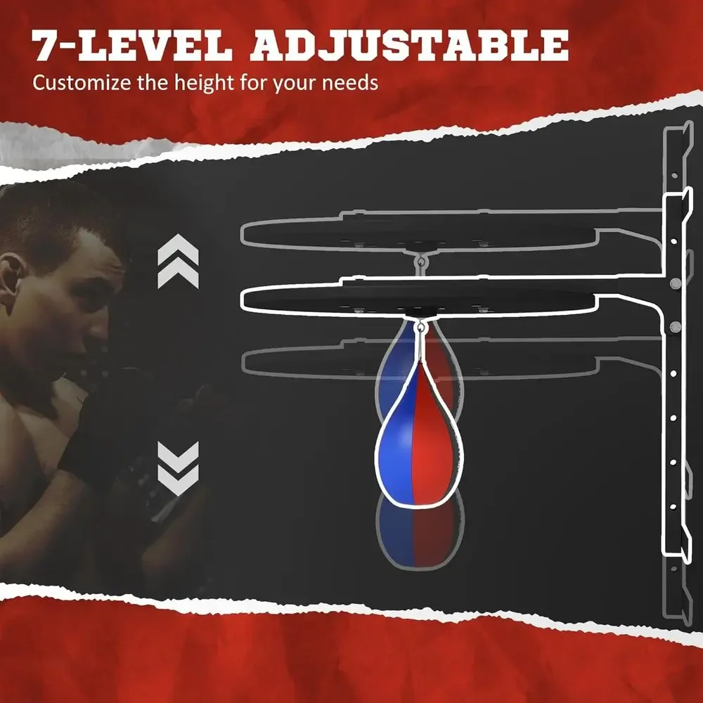 360度回転式壁掛けスピードバッグプラットフォーム、ボクシン - Speed Bag Boxing のレビューと価格