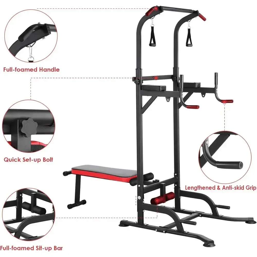 オールインワン調整可能なホームジム（ベンチ、懸垂バー、ディッ - Home Gym All In One のレビューと価格