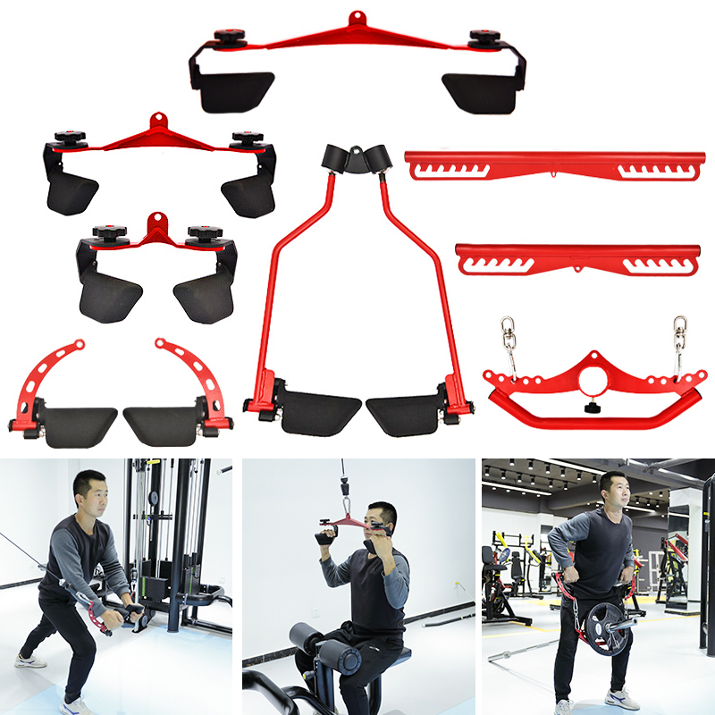 調整可能なフィットネスラットプルダウンバージムプーリーケーブ - Home Gym All In One のレビューと価格