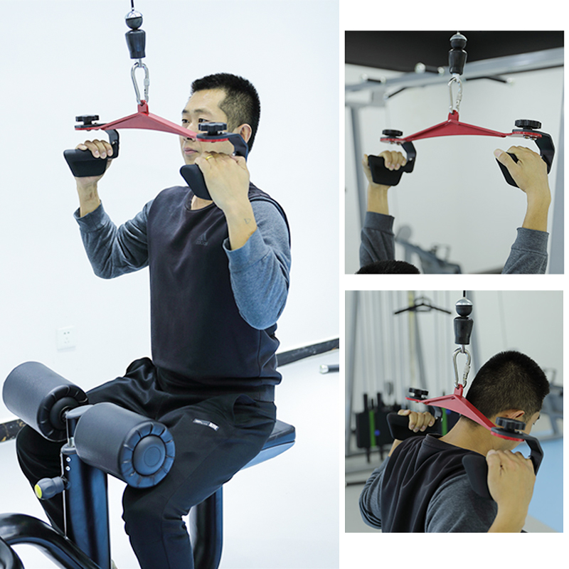 調整可能なフィットネスラットプルダウンバージムプーリーケーブ - Home Gym All In One のレビューと価格