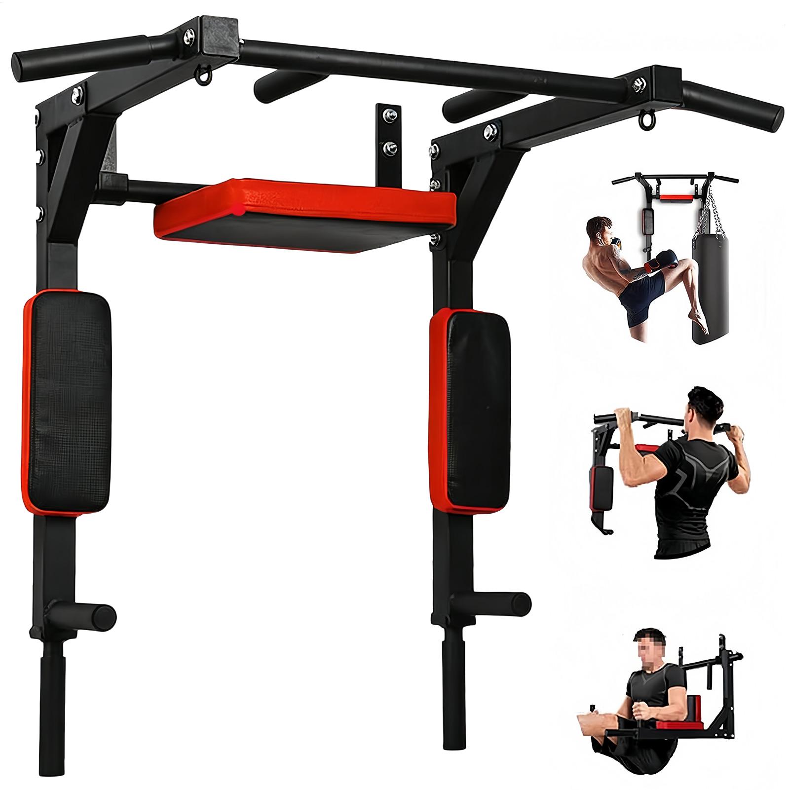 壁掛け式懸垂バー フィットネス水平バー 多機能ディップススタ - Home Gym Hack のレビューと価格